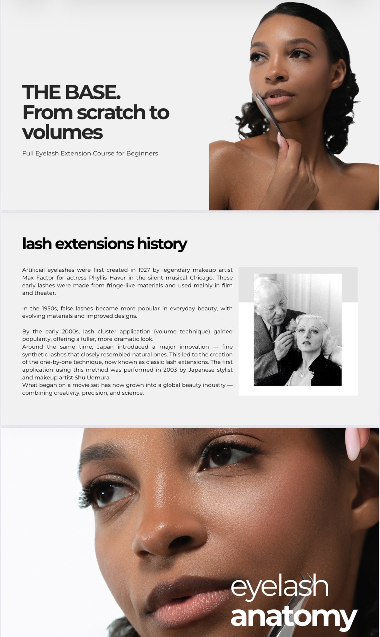 Charisma Eyelash Concept Grundausbildung